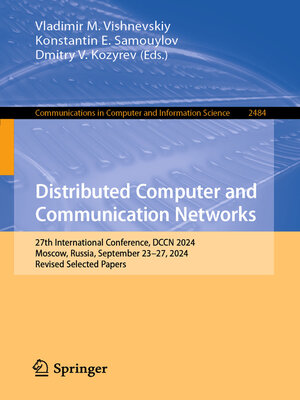 cover image of Distributed Computer and Communication Networks